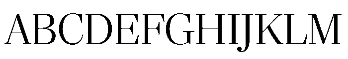Richmond Display Light Font UPPERCASE