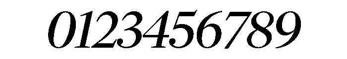 Richmond Display Regular Italic Font OTHER CHARS