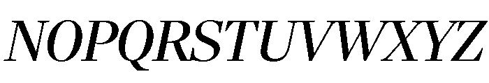 Richmond Display Regular Italic Font UPPERCASE