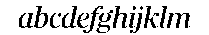 Richmond Display Regular Italic FONT