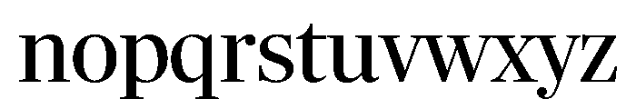 Richmond Display Regular Font LOWERCASE