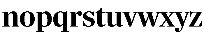 Richmond Display Semi Bold Font LOWERCASE