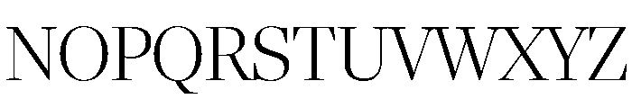 Richmond Display Ultra Light Font UPPERCASE