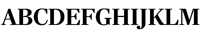 Richmond Display Font UPPERCASE