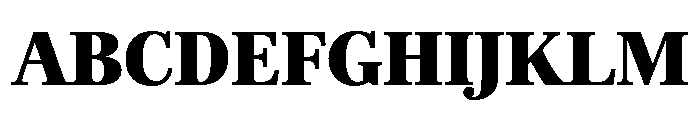 Richmond Text Black Font UPPERCASE