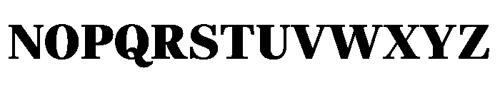 Richmond Text Black Font UPPERCASE