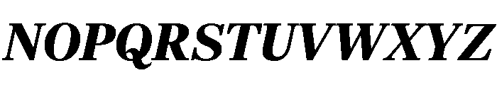Richmond Text Bold Italic Font UPPERCASE