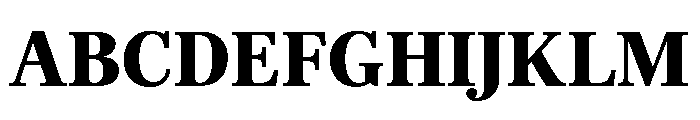Richmond Text Bold Font UPPERCASE