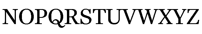 Richmond Text Regular Font UPPERCASE