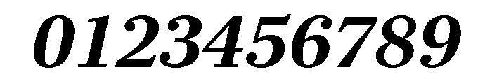 Richmond Text Semi Bold Italic Font OTHER CHARS