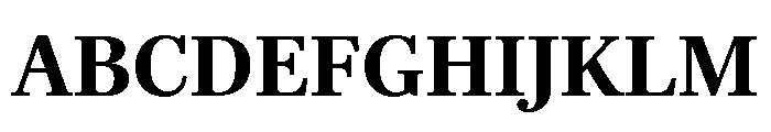 Richmond Text Semi Bold Font UPPERCASE