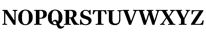 Richmond Text Semi Bold Font UPPERCASE