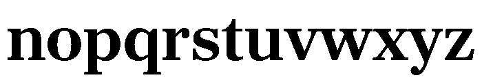 Richmond Text Semi Bold Font LOWERCASE