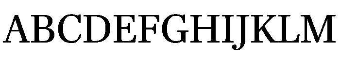 Richmond Text Font UPPERCASE