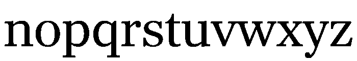 Richmond Text Font LOWERCASE