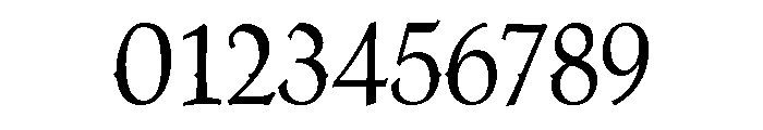 Ridley Regular Font OTHER CHARS