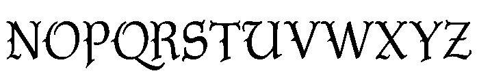 Ridley Regular Font UPPERCASE