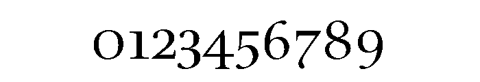 Rilke Book Font OTHER CHARS