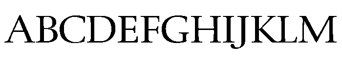 Rilke Book Font UPPERCASE