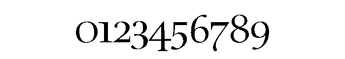 Rilke Display Book Font OTHER CHARS