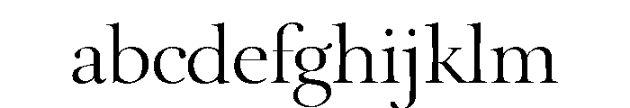Rilke Display Book FONT