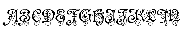 Ringwell Regular Font UPPERCASE