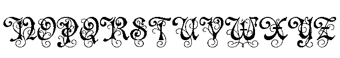 Ringwell Regular Font UPPERCASE