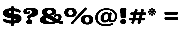 Riquet Black Font OTHER CHARS