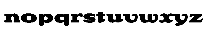 Riquet Black Font LOWERCASE
