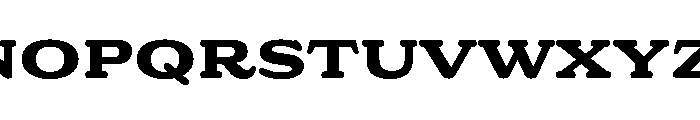Riquet Bold Font UPPERCASE