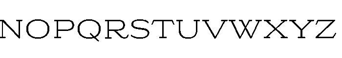 Riquet Extra Light Font UPPERCASE