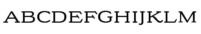 Riquet Light Font UPPERCASE