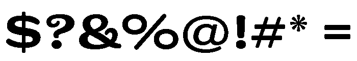 Riquet Regular Font OTHER CHARS