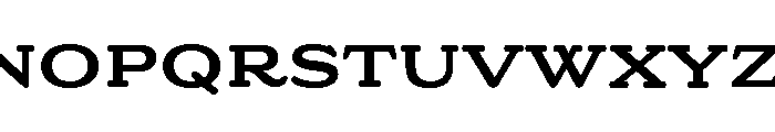 Riquet Regular Font UPPERCASE