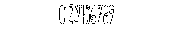 Ritornelos Medium Font OTHER CHARS