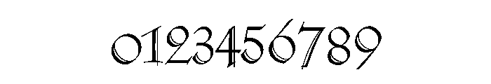 Rivoli Initials Regular Font OTHER CHARS