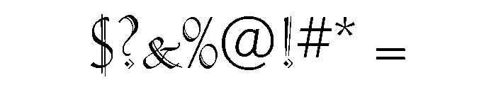 Rivoli Initials Regular Font OTHER CHARS