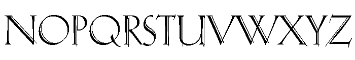 Rivoli Initials Regular Font LOWERCASE