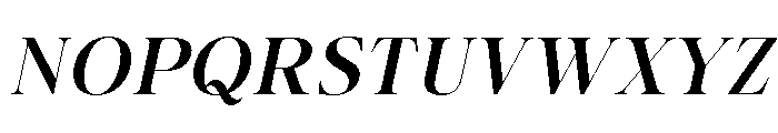 RK Minnerva Italic Font UPPERCASE