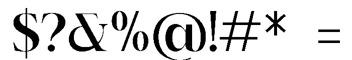 RK Minnerva Regular Font OTHER CHARS
