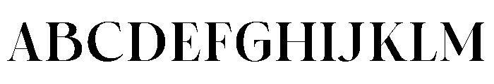 RK Minnerva Regular Font UPPERCASE