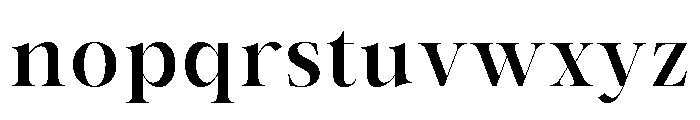 RK Minnerva Regular Font LOWERCASE