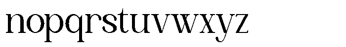 RK Avoleina Avoleina Regular Font LOWERCASE