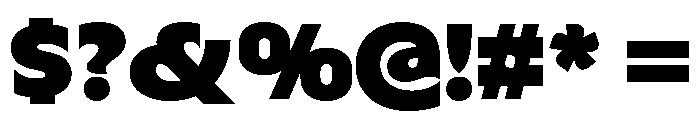 RL Aqva Black Font OTHER CHARS