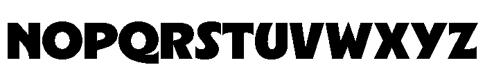 RL Aqva Black Font UPPERCASE
