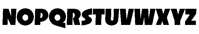RL Fen Black Font UPPERCASE