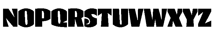RL Folklor Black Font UPPERCASE