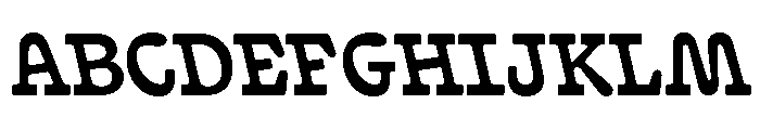 RL Horizon Bold Italic Font UPPERCASE