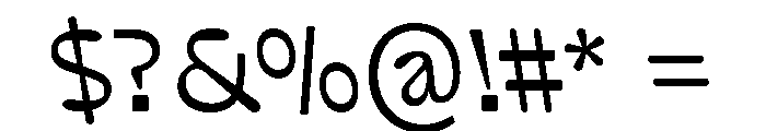 RL Horizon Italic Font OTHER CHARS