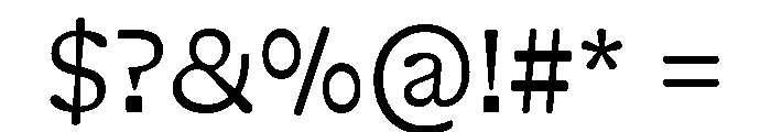 RL Horizon Regular Font OTHER CHARS